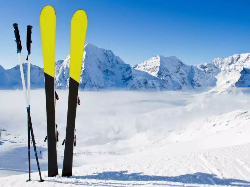 transfert vers les stations de ski de montagne